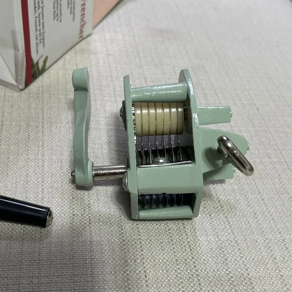 Norpro Deluxe Bean Frencher W/ Clamp French/Green/Slicer Heavy Duty